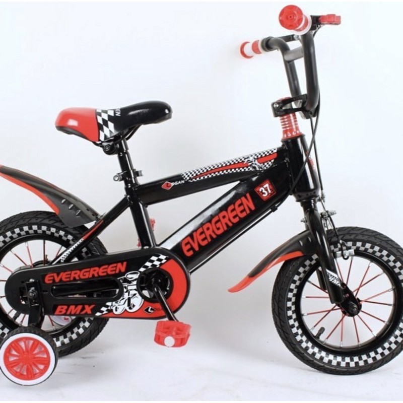 BMX 12 EVERGREEN LOGAN SEPEDA ANAK