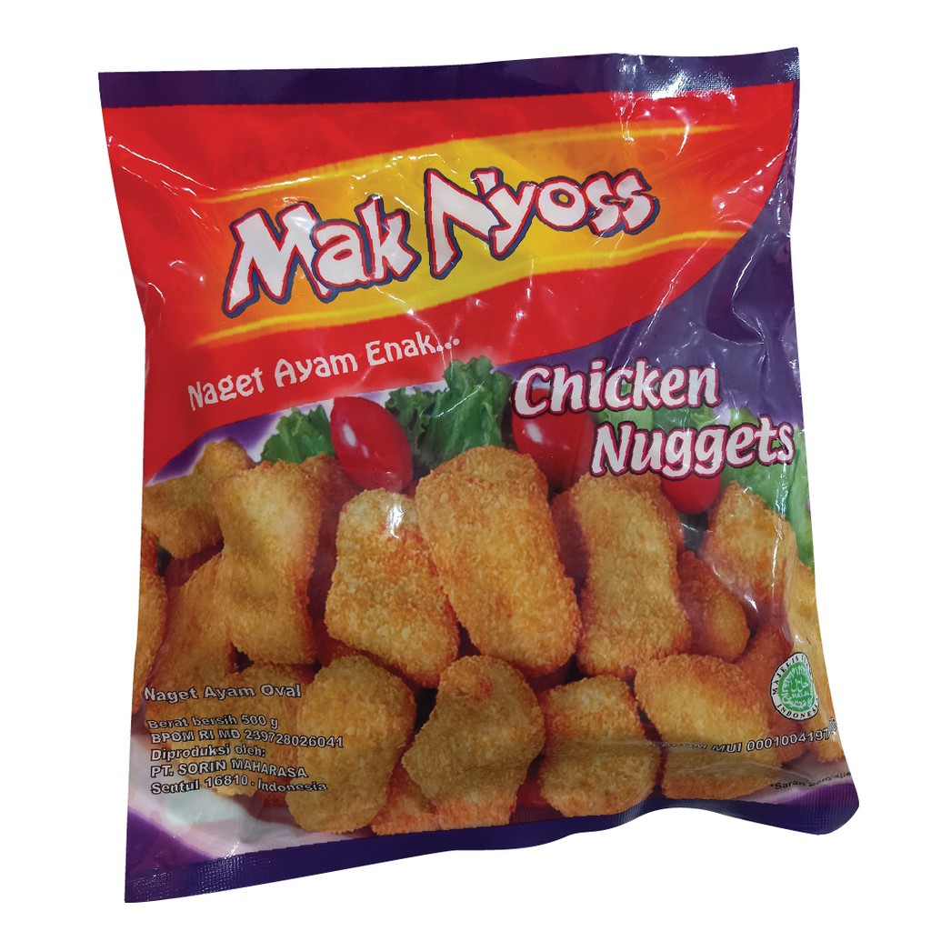 

MAKNYOSS NUGGET AYAM 500GR