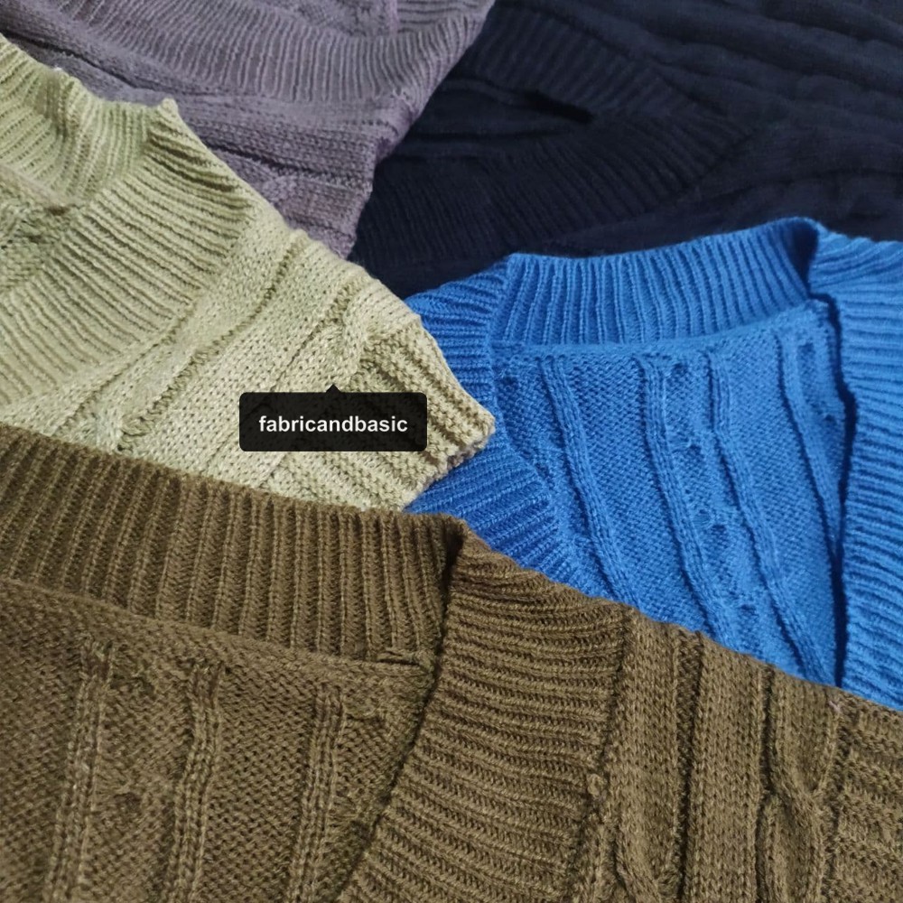 Vest Rajut Wanita | Rompi Rajut Wanita | Cable Vest Knit | Vest Dalmi