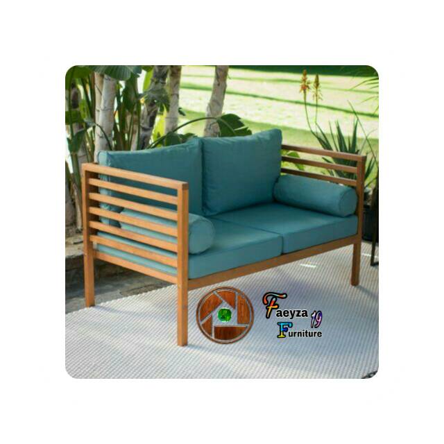 Kursi panjang Sofa Teras - Kayu Jati