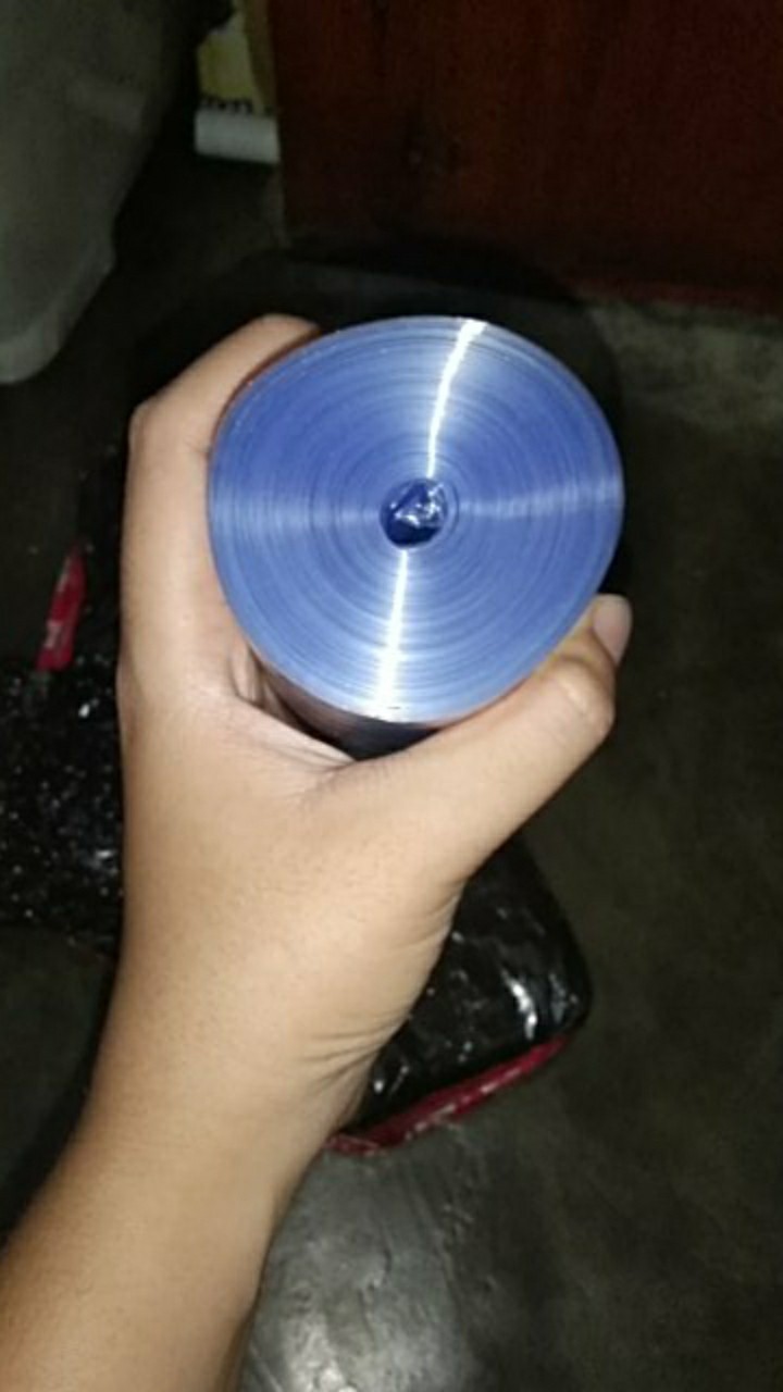 1roll 300gram Plastik Shrink Segel Tutup Botol Sambal Lebar 9cm - Plastik Shrink Film Termurah