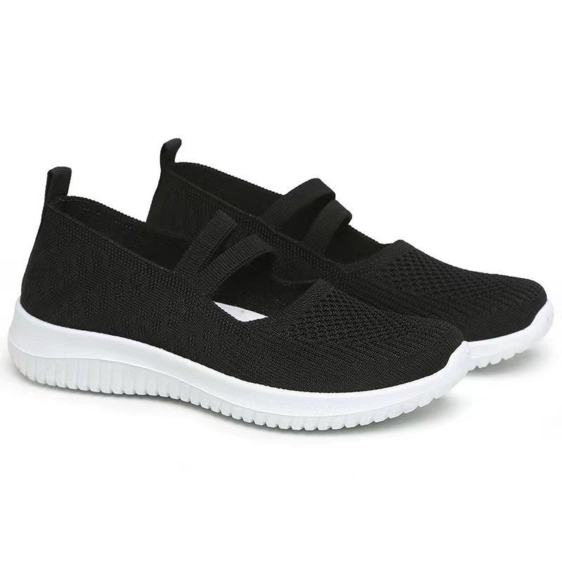 M Footwear - Sepatu Slip-On Rajut Wanita Import - CGA6146