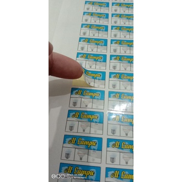 

stiker kemasan cuting / stiker label cuting / label kemasan