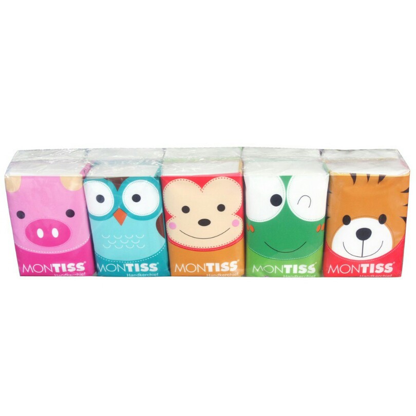 ( 10 in 1) Pocket Tissu Montiss