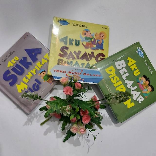 Board Book Buku Cerita Anak Bayi Balita Kertas Tebal Halo Balita
