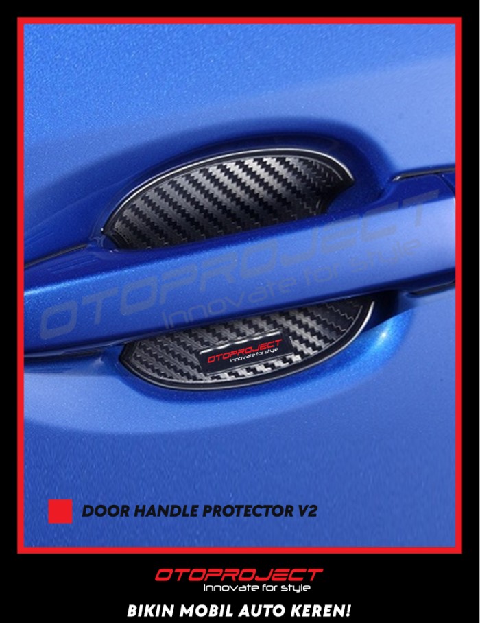 AKSESORIS DOOR HANDLE PROTECTOR CARBON V2 OTOPROJECT