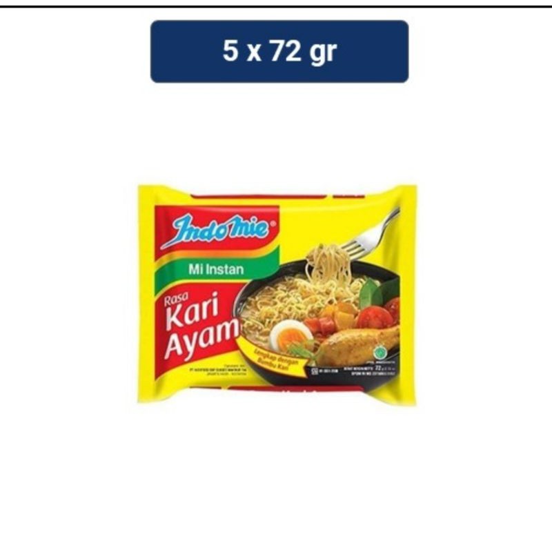 

Indomie Kari Ayam 72G x5