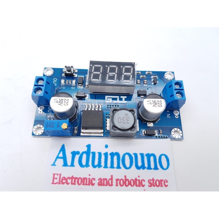 XL6009 with VOLTMETER Adjustable 4A DC - DC Step Up Boost Module