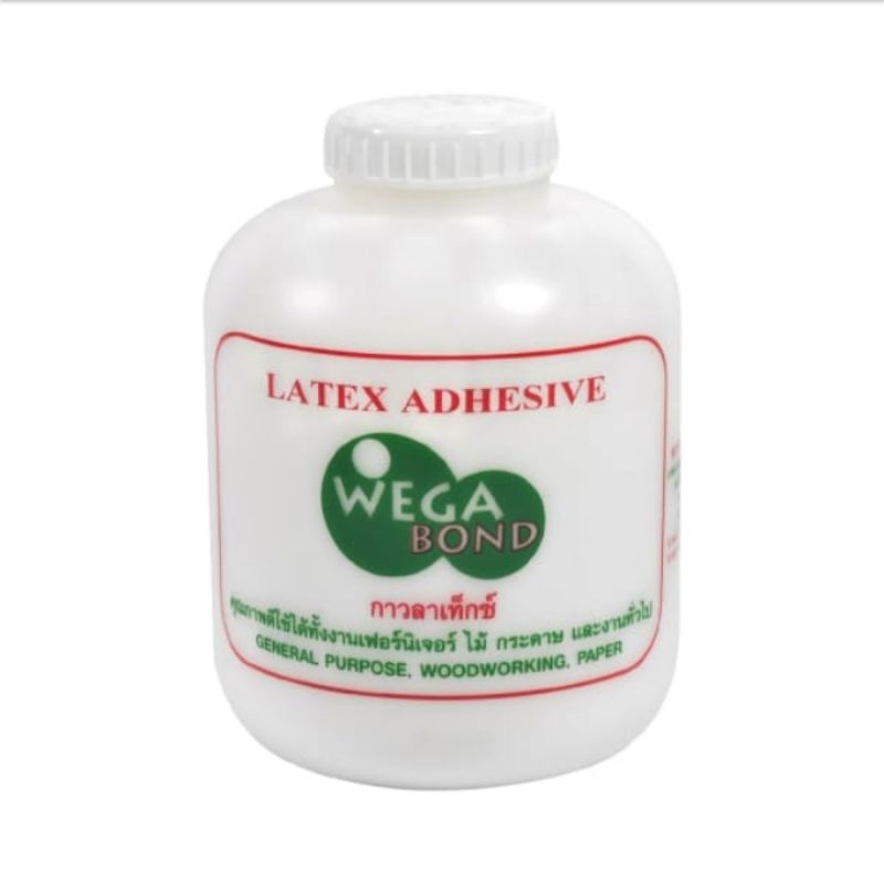 LEM PUTIH LATEX LEM KAYU LEM KERTAS LEM SERBAGUNA WEGABOND ADHESIVE 600gr WEGA BOND