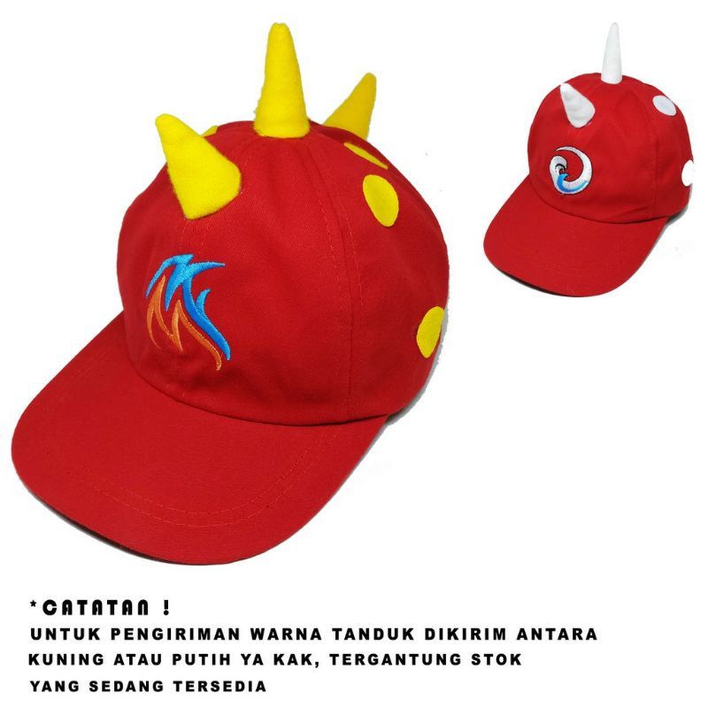 TOPI ANAK BASEBALL MODEL KARAKTER BOBOIBOY TOPI BAYI TOPI ANAK