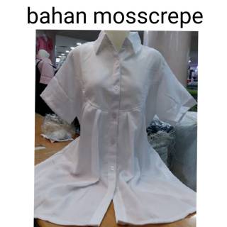 Baju hamil  kemeja  kerja putih  Syifa Maternity Shopee 