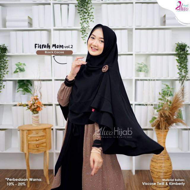 SALE FITRAH AET GAMIS ALWA HIJAB ORIGINAL sarimbit FAMILY VOL.2