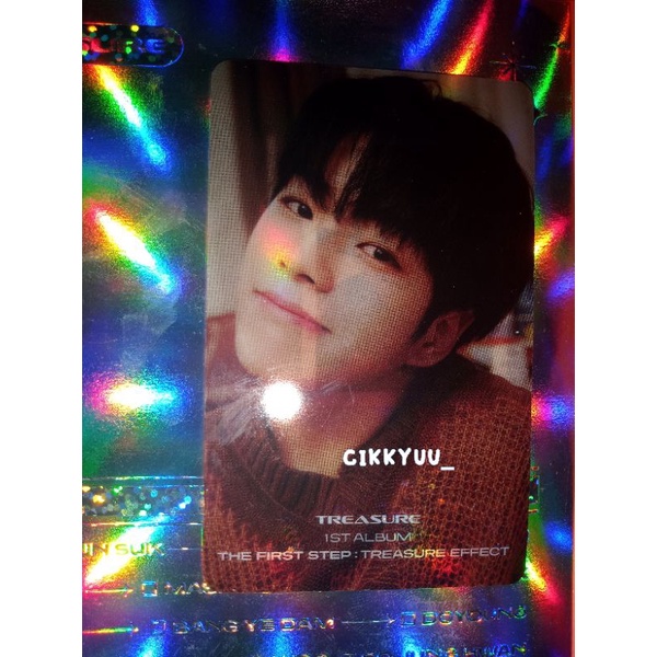 Photocard Jaehyuk treasure effect bene synnara