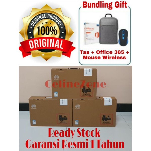 Laptop Huawei Matebook D14 Core i3 8/256 Ram 8GB 256GB Garansi Resmi Huawei