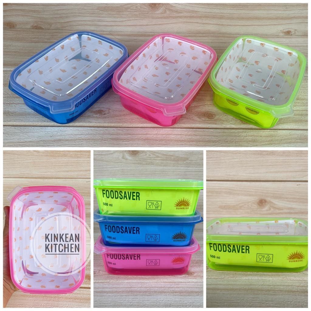 Misting / Tempat Makan /  Bekal Lunch Box Sunrise 500ml