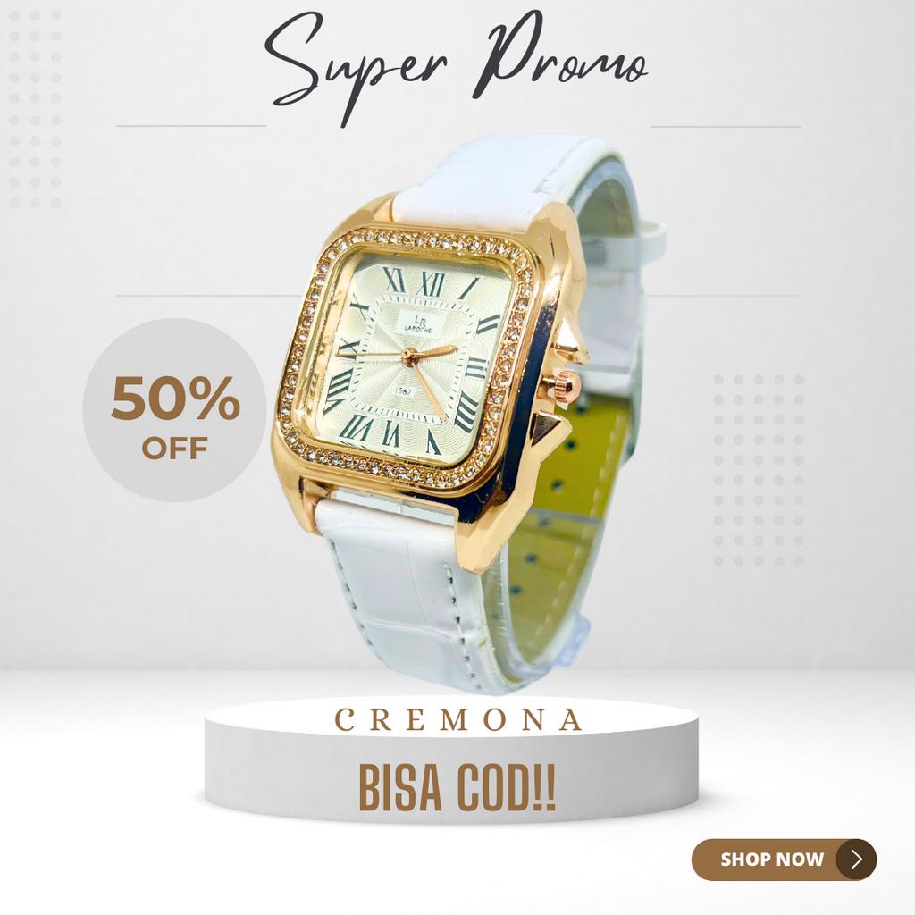 CREMONA Jam Tangan Kulit Mewah Import Harga Terjangkau