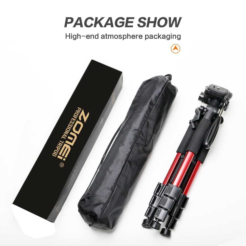 Zomei Professional Tripot T04 DSLR Tripod&amp;Pan Head Berkualitas Tripot Camera DSLR Nyaman Digunakan