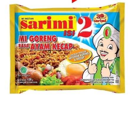 

Sarimi Mi Instan Goreng (Isi 2) Ayam Kecap 126G