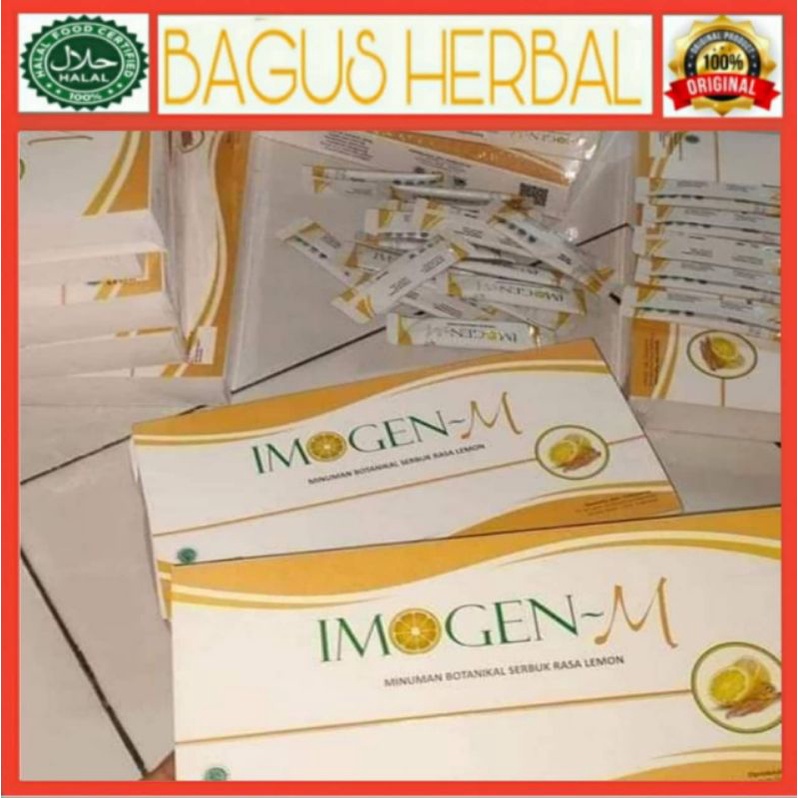 IMOGEN M 1BOX 25 SACHET ( kemasan terbaru )