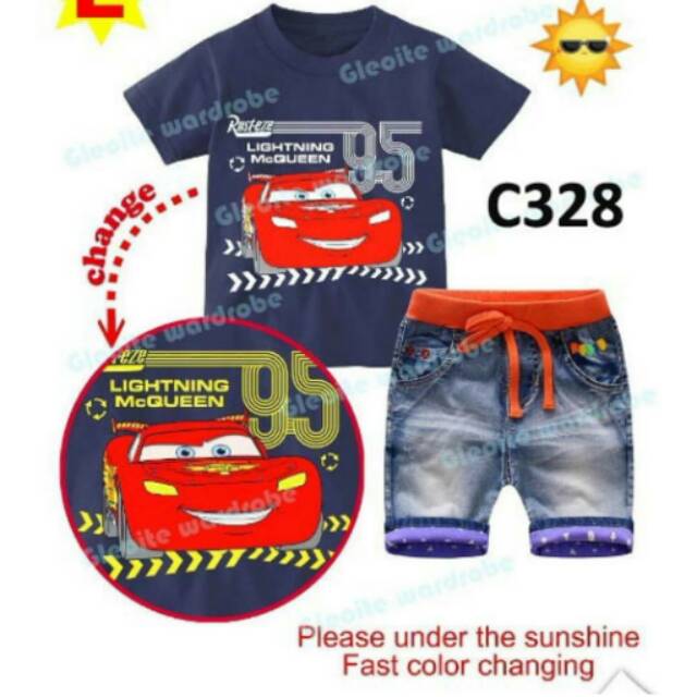 C328 SETELAN COLOR CHANGING McQUEEN