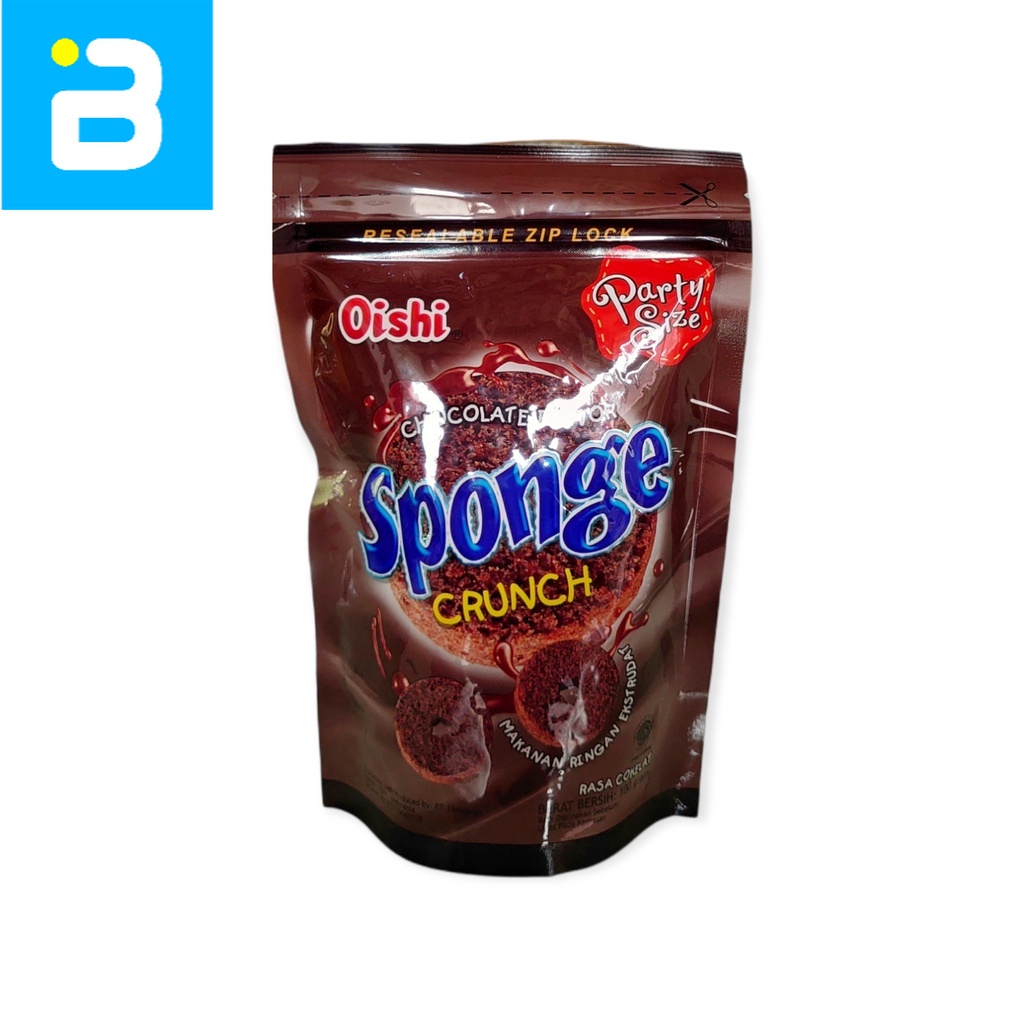 

Oishi Sponge Crunch Rasa Coklat 100 G