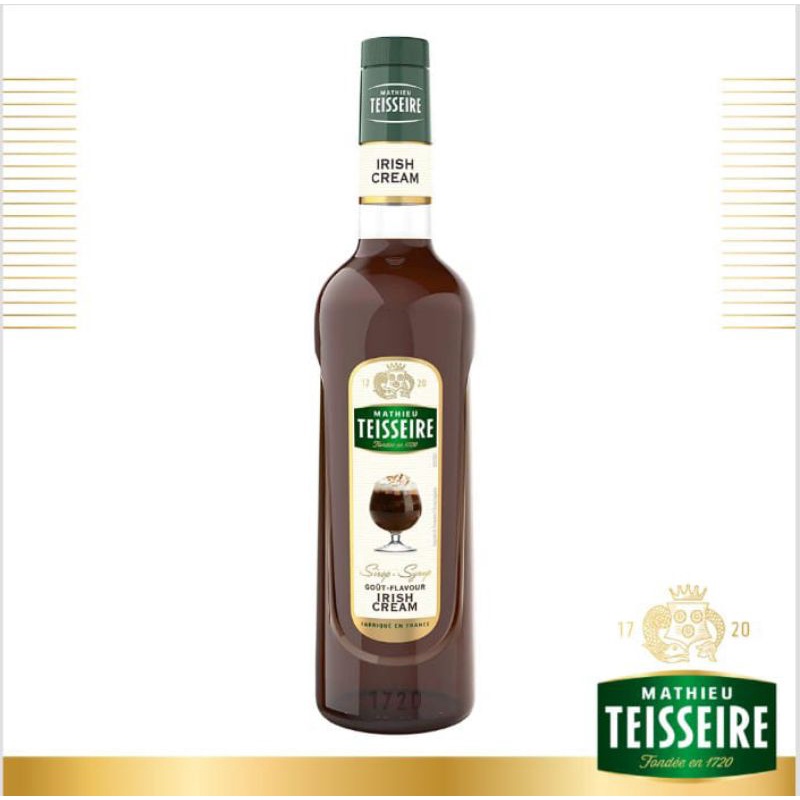 

Sirup Teisseire rasa Irish Cream 700ml France's No.1 Syrup