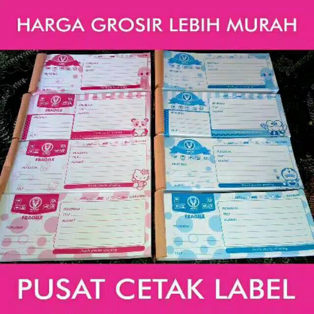 

Label Pengiriman, Paket 25 & 30 Buku
