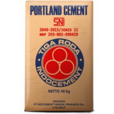 SEMEN TIGA RODA 40 KG / 3 RODA Harga Eceran - AREA TANGERANG , JAKARTA