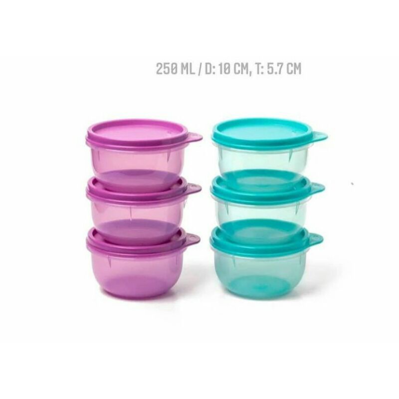 wadah MPASI kiddie bowl 250ml original Tupperware