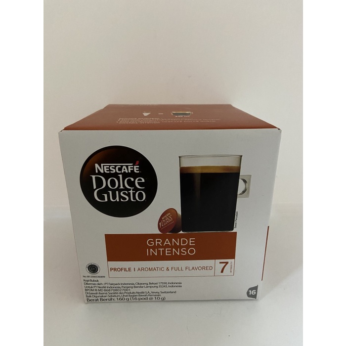 

Kopi - Nescafe Dolce Gusto Grande Intenso 160 Gr