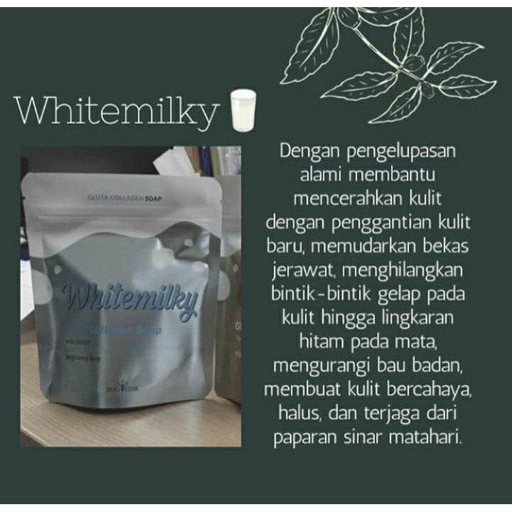 GLUTA COLLAGEN SOAP CHOCOWHITE WHITEMILKY