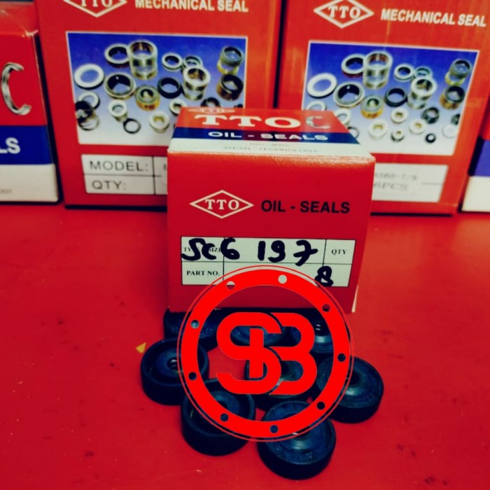 Oil Seal SC 6 19 7 / 6.00 19.00 7.00 / 6x19x7 TTO