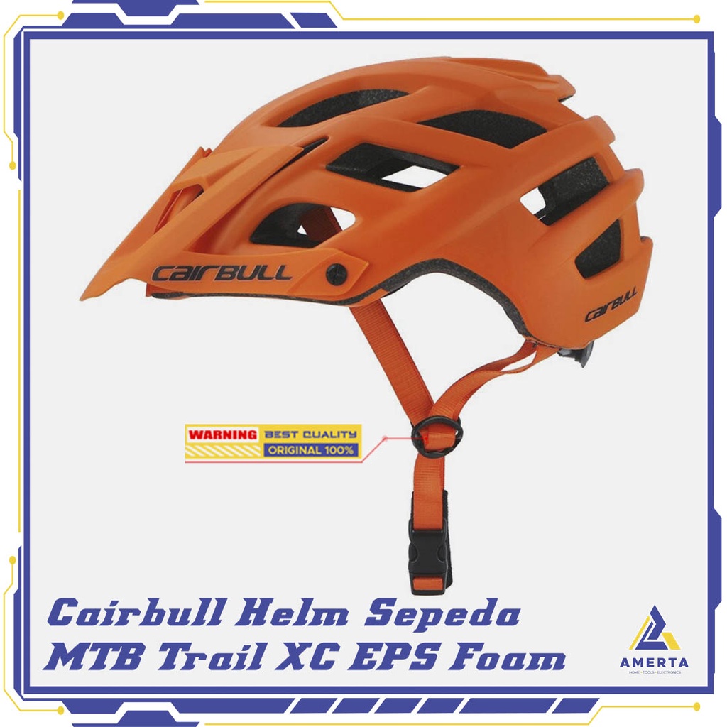 CAIRBULL Helm Sepeda MTB Trail XC EPS Foam Orange