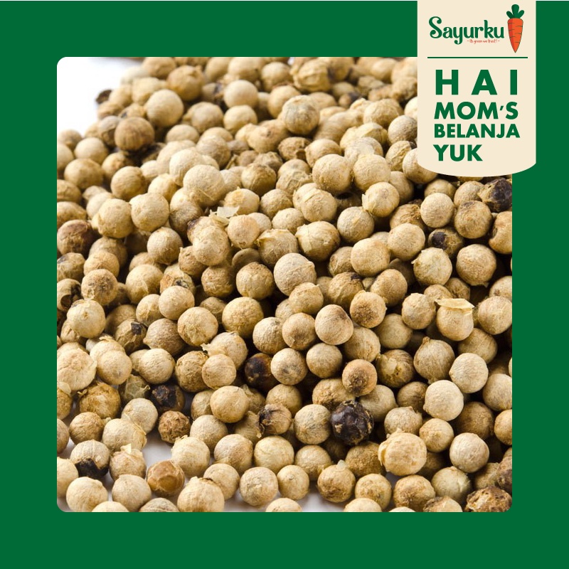 

Merica Putih Butir | White Pepper