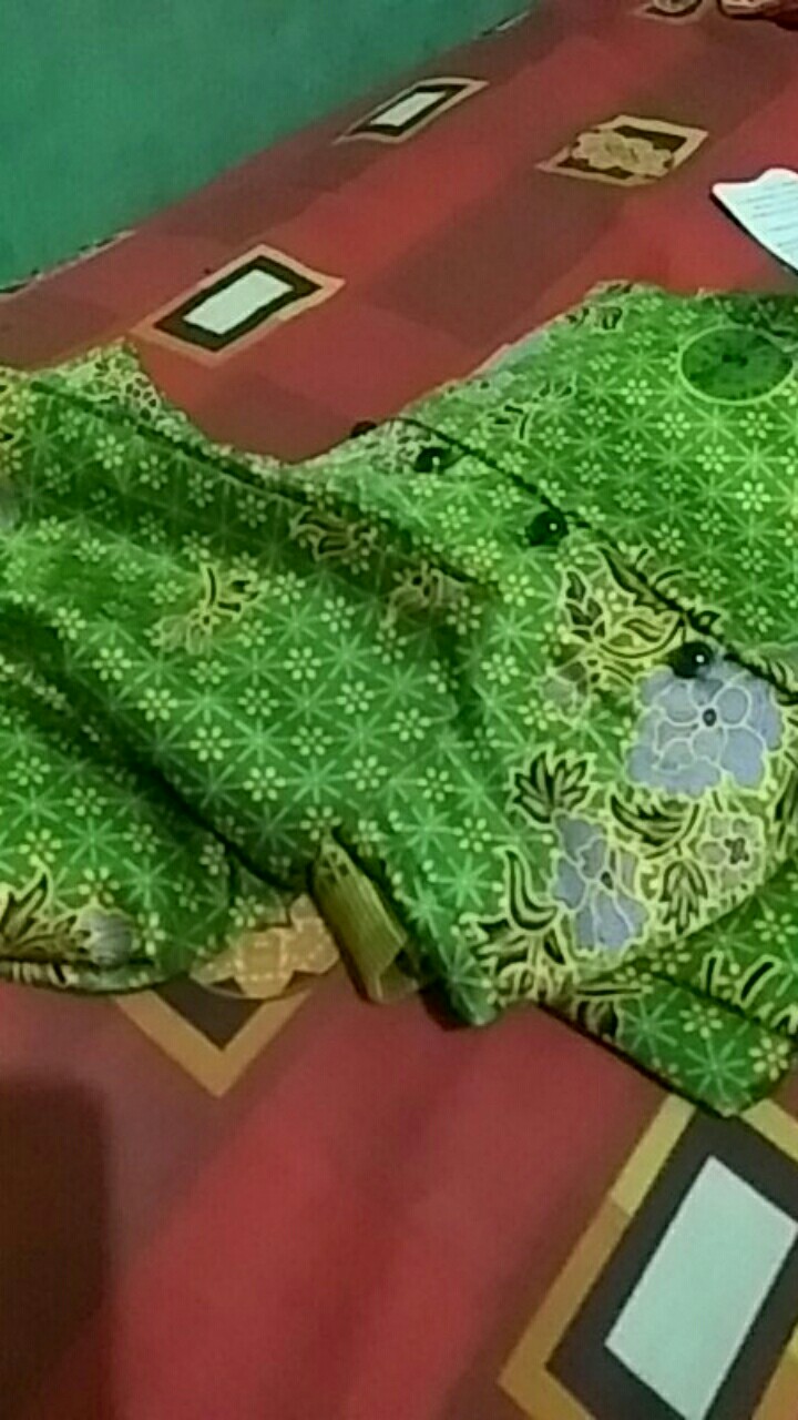 Gamis,setelan Baju Seragam Batik Muslimat Nu Resmi Original Sutra