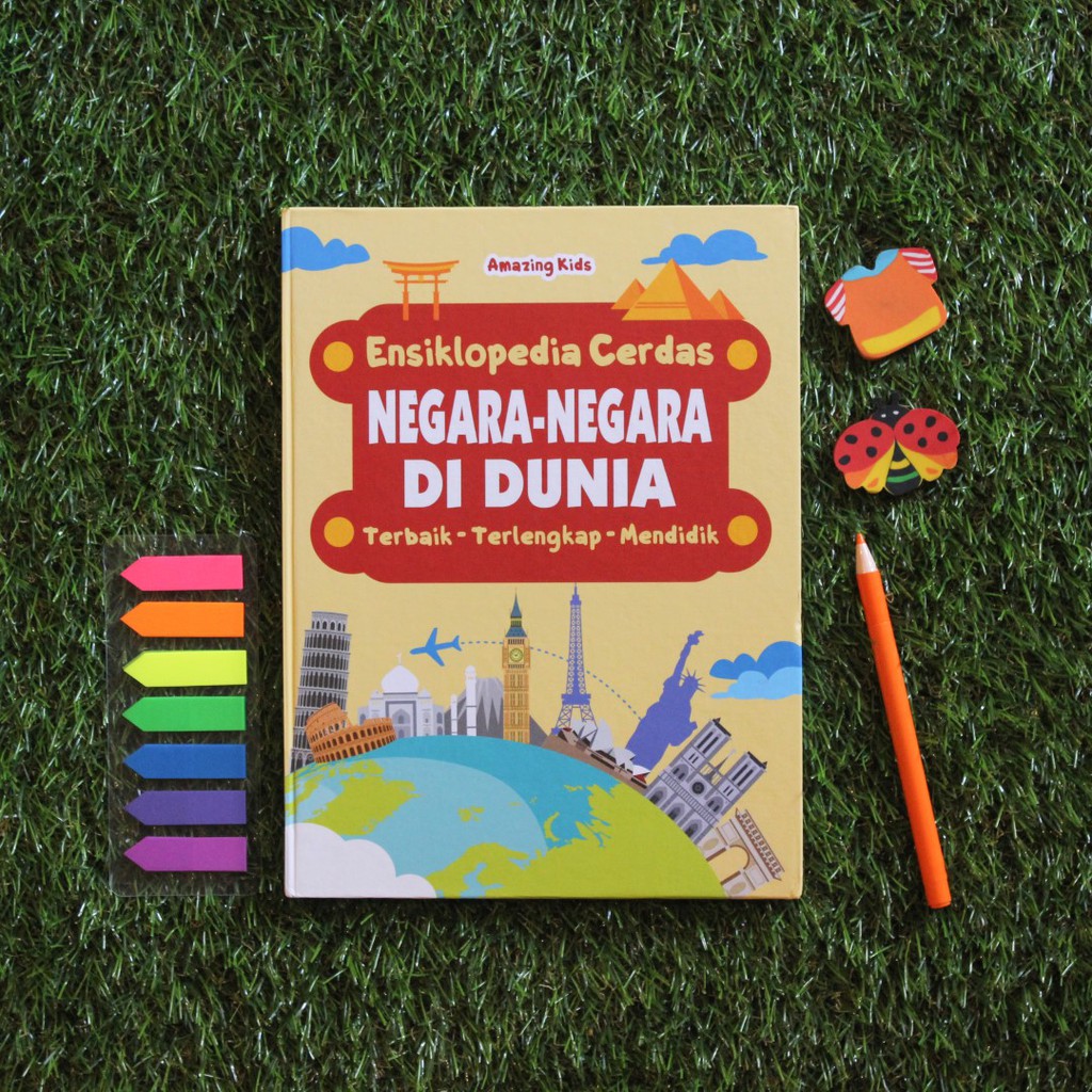 BUKU ANAK / ENSIKLOPEDIA CERDAS NEGARA-NEGARA DI DUNIA