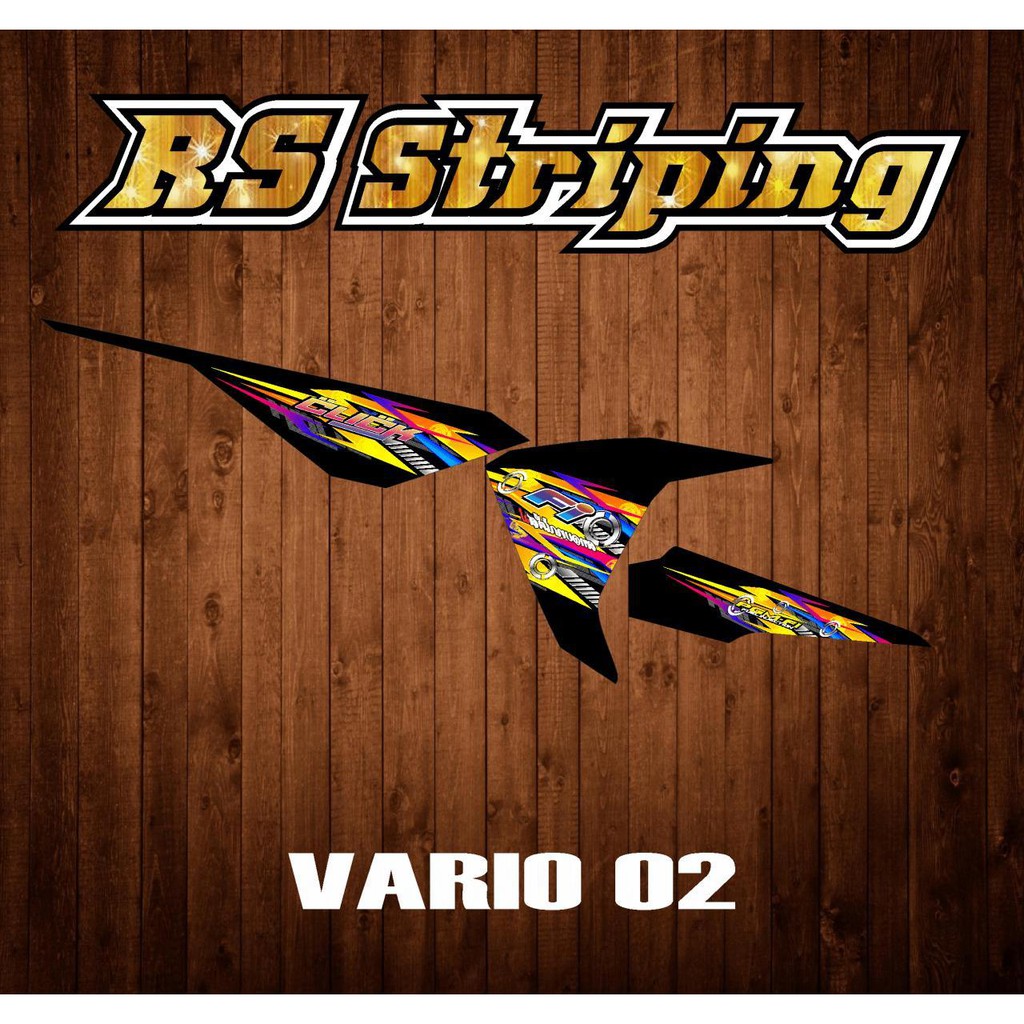 Striping Vario Variasi - sticker lis motor Vario Variasi