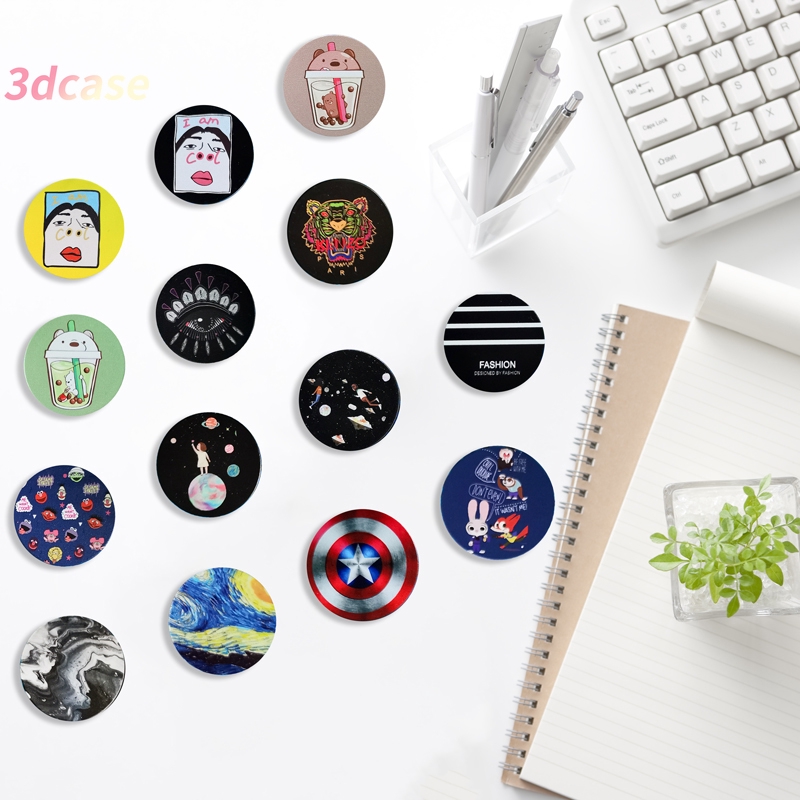 3D Popsocket Cute Beruang Lucu Funny Expression Phone airbag Stand Finger Holder Mobile Stand