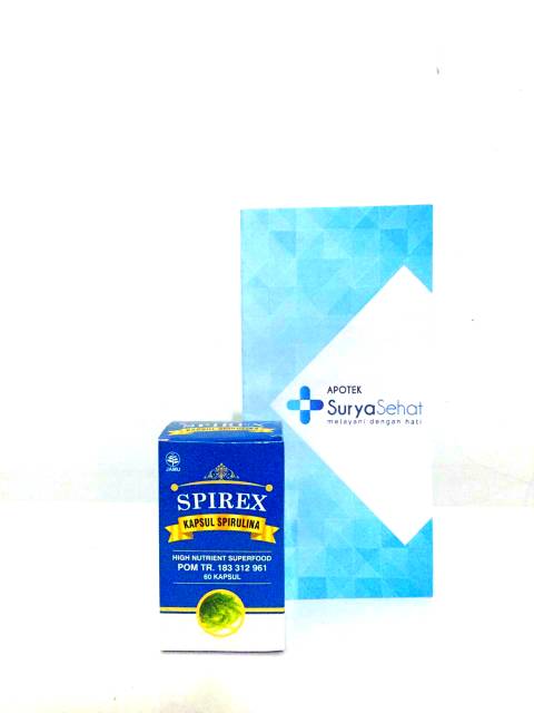 Spirex Kapsul Spirulina isi 60 kapsul