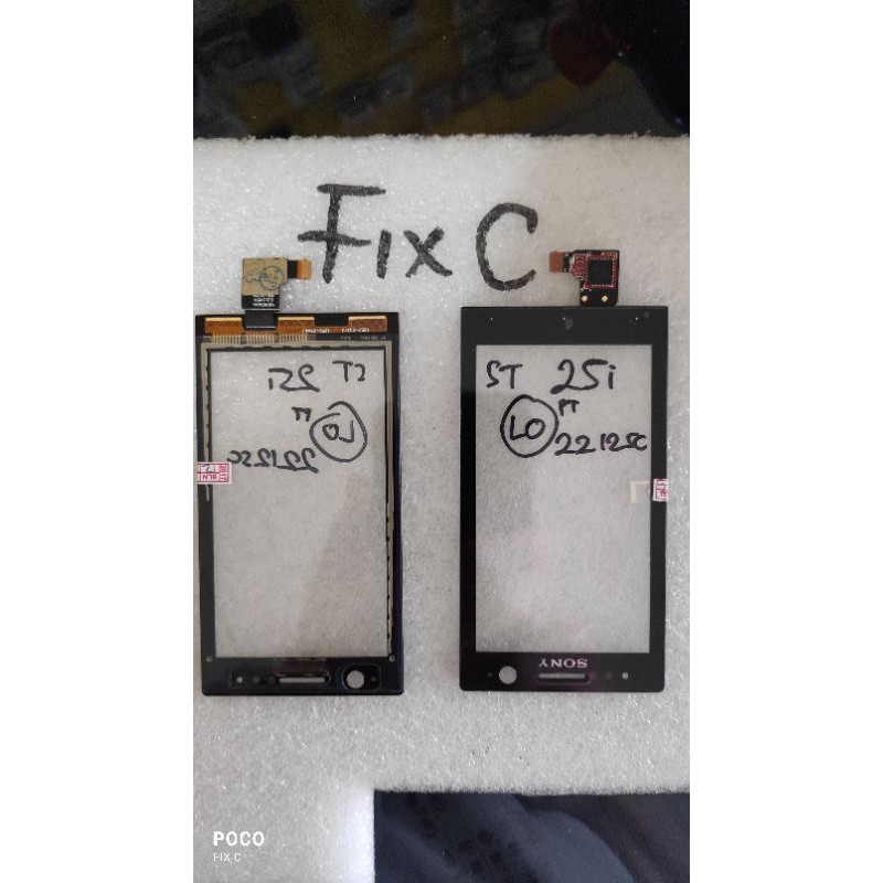 layar sentuh touchscreen ts sony Xperia U ST25/ST25i