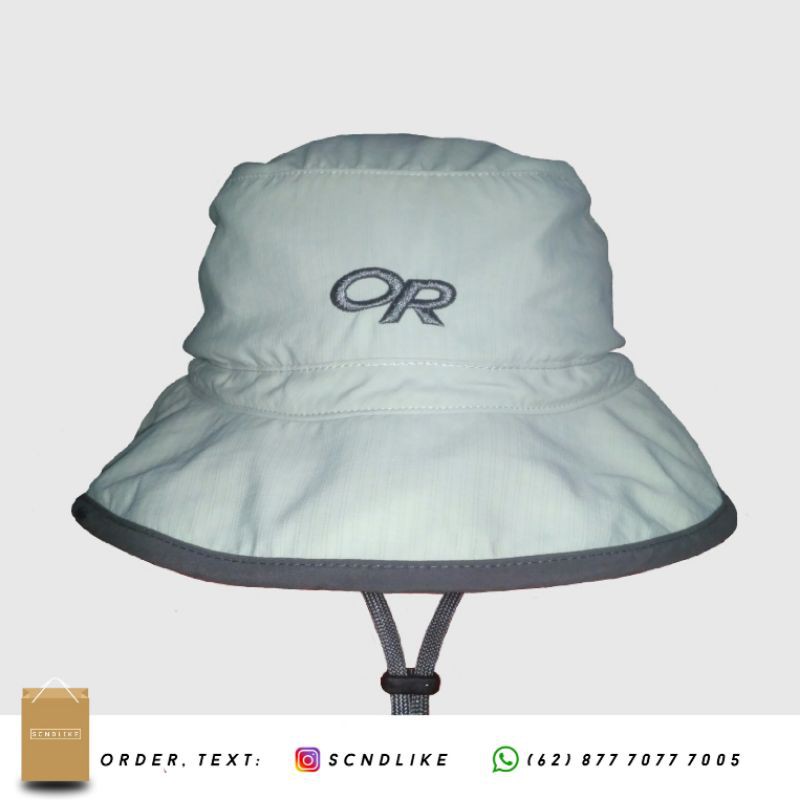 Bucket Outdoor Research [ OR ] | Topi Outdoor | Topi Outdoor Second | Semi Rimba | Topi Rimba