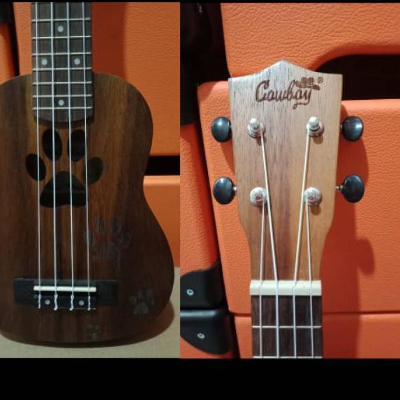 Spesial Harga Ukulele Cowboy Soprano 210 Import Motif Shopee Indonesia