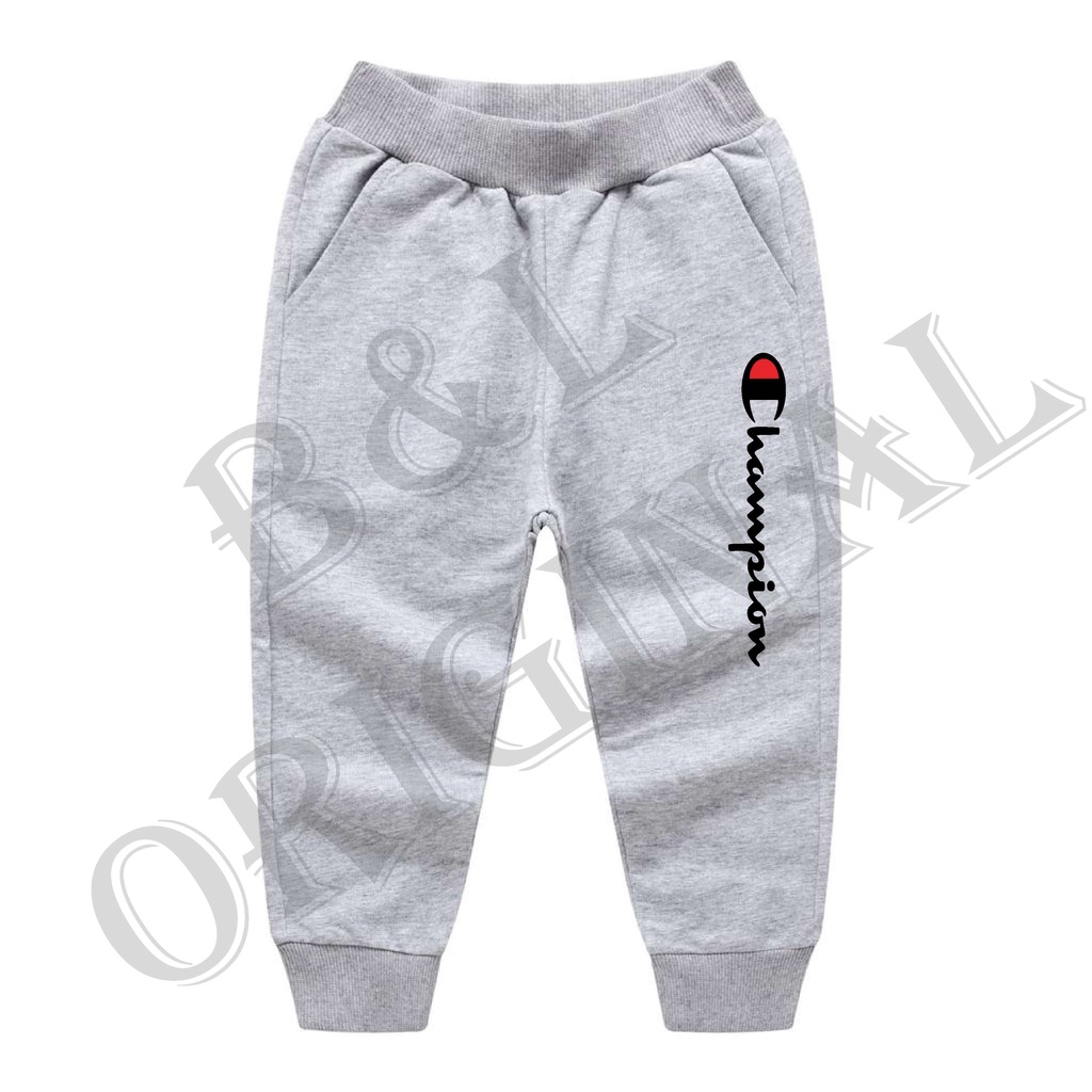 BS/COD/CELANA JOGGER CHAMP ANAK ANAK 1-7 TAHUN//REALPIC//GOOD QUALITY