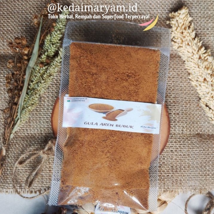 

Gula Aren Palm Sugar Asli Bubuk Murni 250 Gram