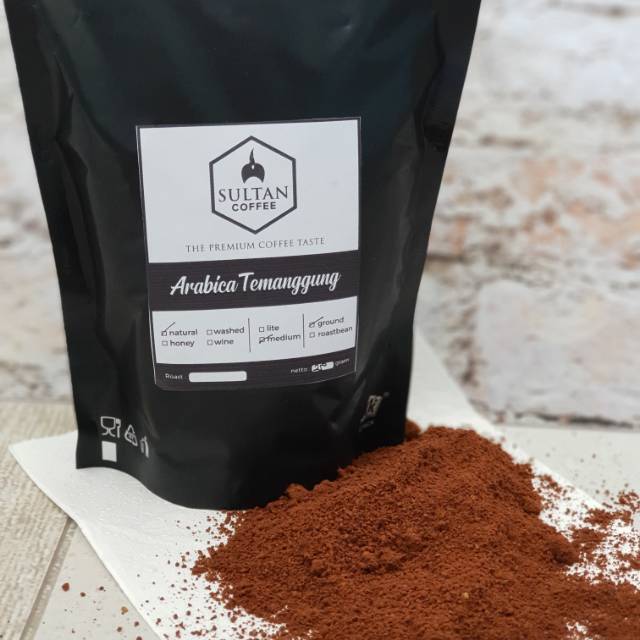 

KOPI ARABIKA ORGANIK PREMIUM SULTAN COFFEE TEMANGGUNG- kemasan 250gr