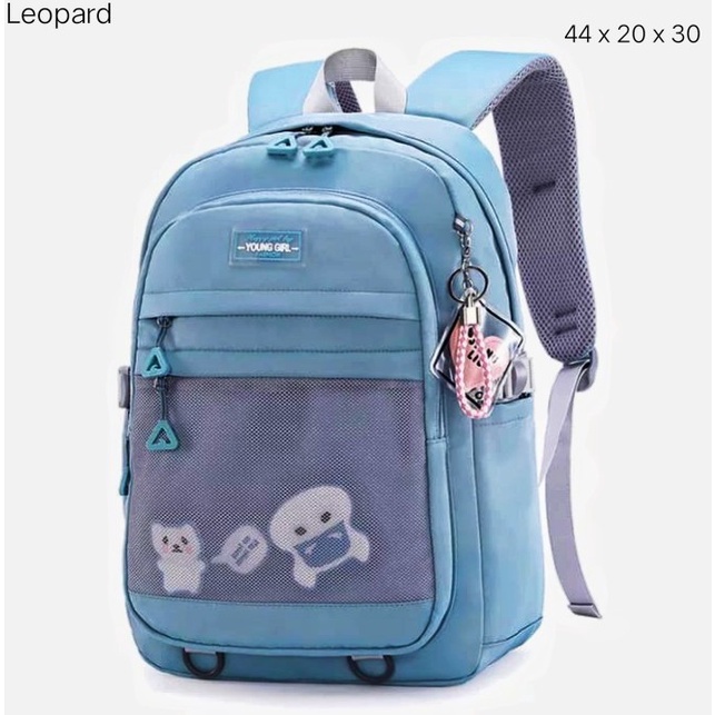 tiyig_store - tas sekolah anak laki-laki anak perempuan backpack sekolah anak tk sd smp sma kuliah Tas Ransel Anak Young Girl-2