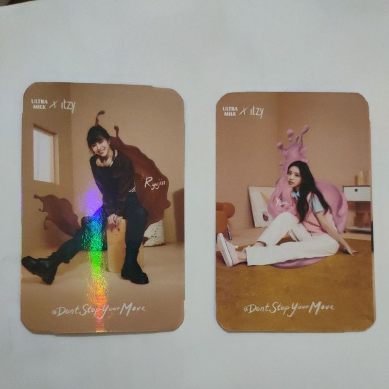 pc card itzy ultra milk