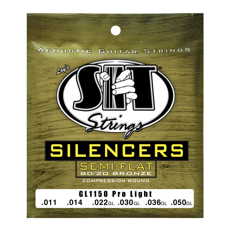 SIT GL1150 PRO LIGHT SILENCER GOLDEN BRONZE 80/20 ACOUSTIC