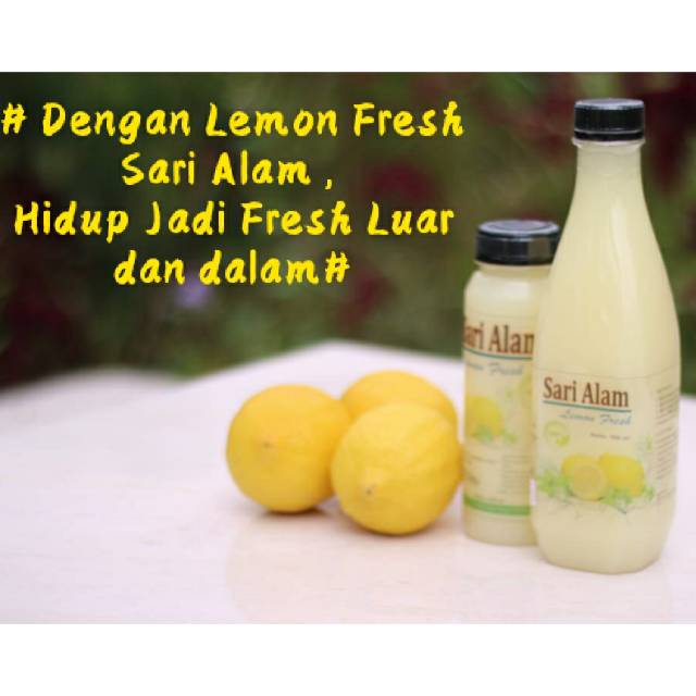 

Sari Lemon Asli Perasan dari Fresh Buah Lemon