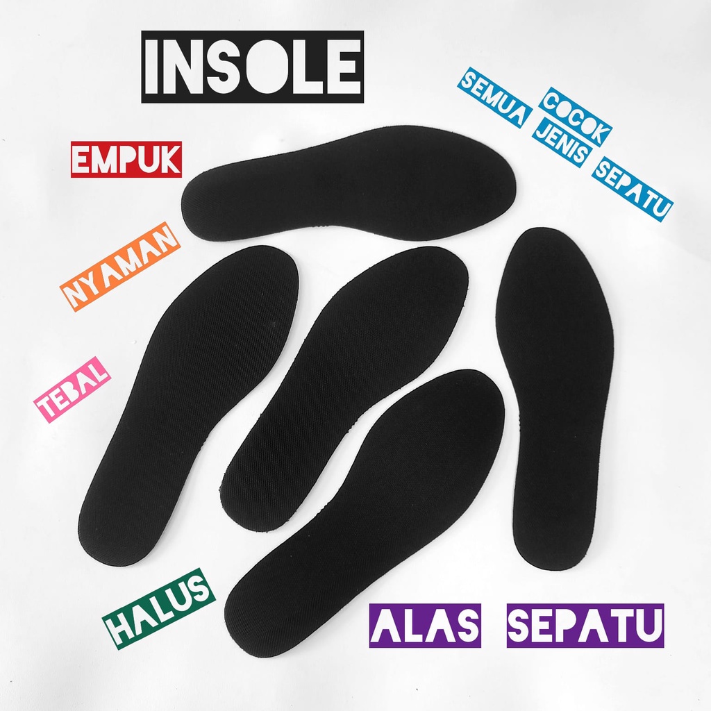 Insole Sepatu Tapak Dalam Sepatu Busa Untuk Sepatu Sneakers/Sepatu Olahraga